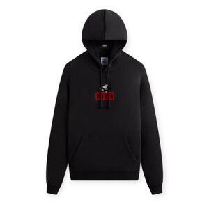 Kith X Disney Mickey Box Logo Williams III Hoodie Black Size Small New With Tags